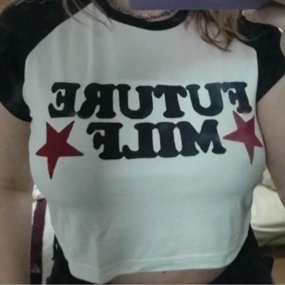 FUTURE MILF BABY TEE - Picture 2 of 2